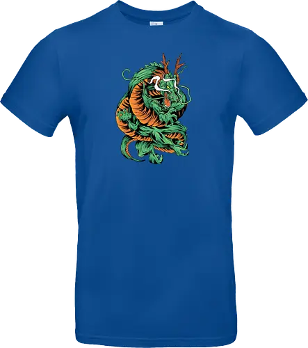 Angry Japanese Dragon Tattoo