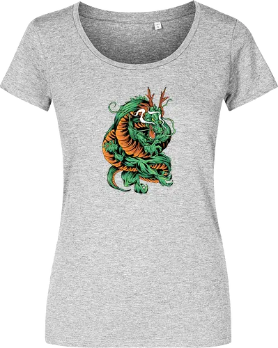 Angry Japanese Dragon Tattoo