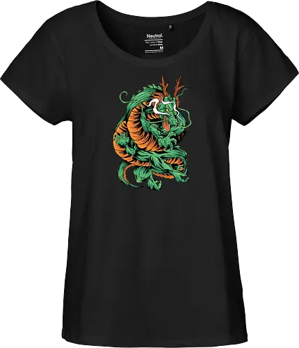 Angry Japanese Dragon Tattoo