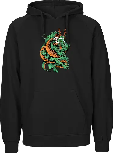 Angry Japanese Dragon Tattoo