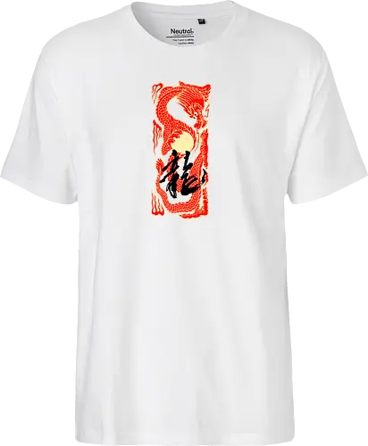 Japanese Dragon Sunset Tattoo