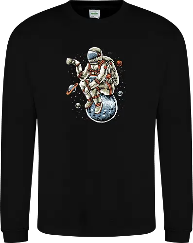 Astronaut Outer Space Coffee Break