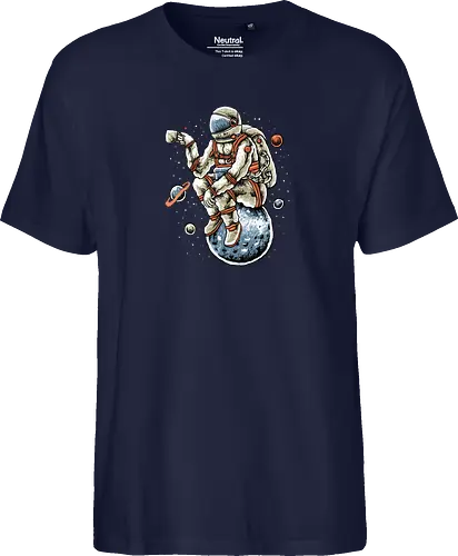 Astronaut Outer Space Coffee Break