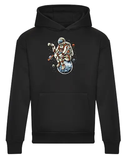 Astronaut Outer Space Coffee Break