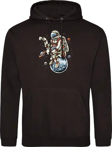 Astronaut Outer Space Coffee Break