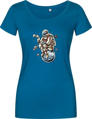 Astronaut Outer Space Coffee Break