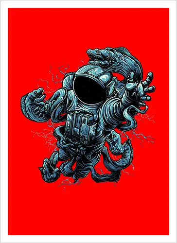 Astronaut Outer Space Deep Sea Diver