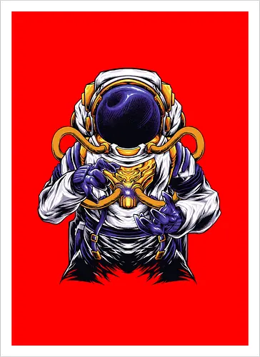 Astronaut Star Catcher