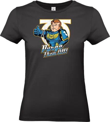 Purge them all - ultra, marine, space, emperor, war, game - Standard T-Shirt (Women)