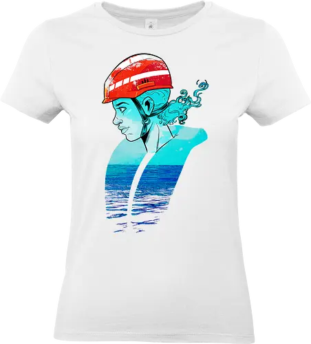 Seenotretterin - seenotrettung, seapunks, seenotretterin, mittelmeer - Standard T-Shirt (Women)