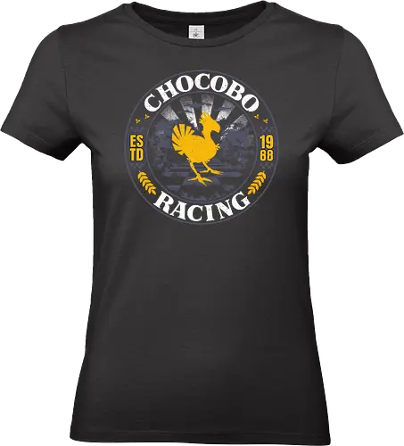 Bird Racing - racing, ff7, fantasy, soldier, gaming, cute - Standard T-Shirt (Women)