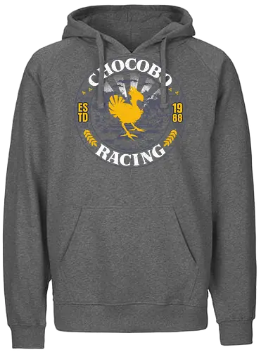 Bird Racing - racing, ff7, fantasy, soldier, gaming, cute - Fairtrade Hoodie