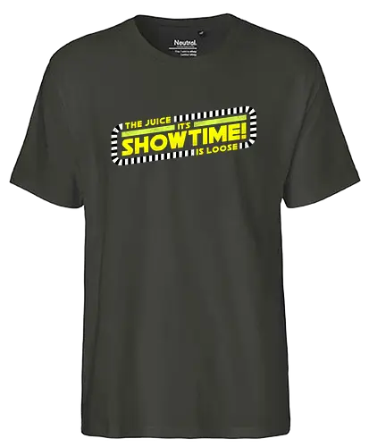 The Juice is Loose Showtime - juice is loose, its showtime - Fairtrade T-Shirt
