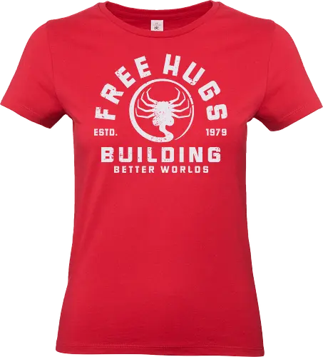 Slobbery Hug - alien, nostromo, free hugs - Standard T-Shirt (Women)