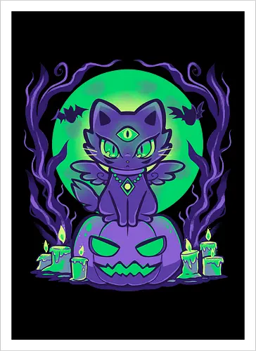 Moonlit Cat