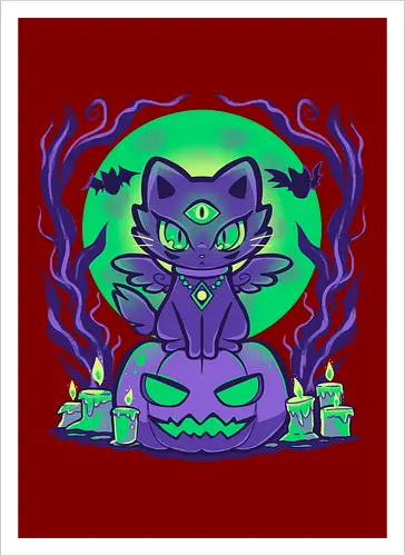 Moonlit Cat