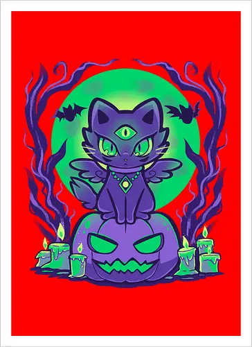 Moonlit Cat