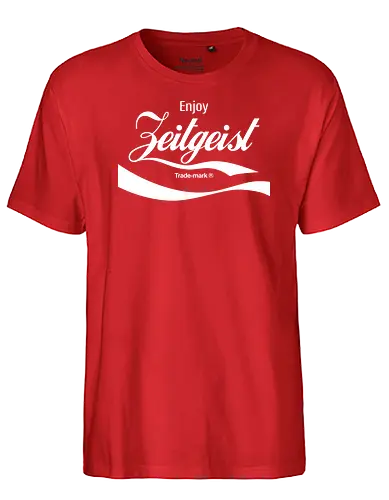 Enjoy Zeitgeist - Beverage, Getränk, Zeitgeist - Fairtrade T-Shirt