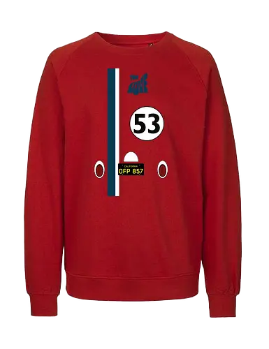 Beetle Herbie Art - Beetle, Car, Auto, Love Bug - Fairtrade Sweatshirt