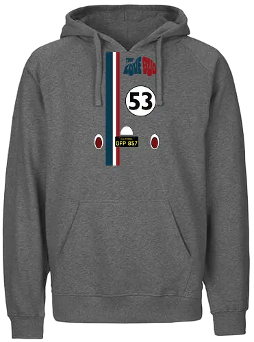 Beetle Herbie Art - Beetle, Car, Auto, Love Bug - Fairtrade Hoodie