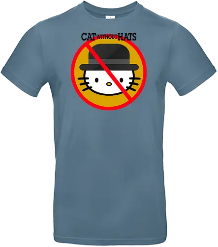 Cat Whitout Hats - Kitty, Orange, Clock, Hat - Standard T-Shirt