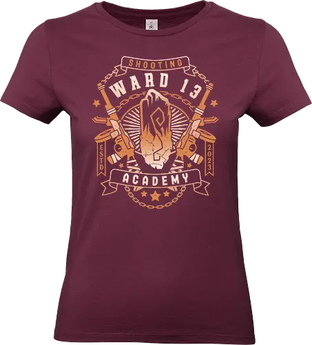 Shooting Academy - from the ashes, gamer, gaming, video game, video games, crystal, fantasy, adventure, rpg, remains - Standard T-Shirt (Women)