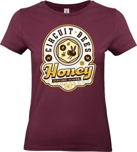 Circuit Bees Honey - bracken, forest keeper, eyeless dog, giant, hoarding bug, game, video game, gamer, gaming, horror, survival, coop game, terror - Standard T-Shirt (Women)