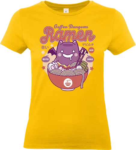Geffen Dungeon Ramen - mmo, mmorpg, rpg, jrpg, poring, angeling, deviling, game, gaming, video game, gamer - Standard T-Shirt (Women)
