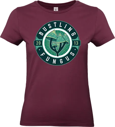 Fungus Emblem - ukulele, monsters, space, providence, indie game, gaming, video games, gamer, roguelike, bustling - Standard T-Shirt (Women)