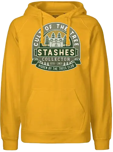 Cult Stashes Collector Crest - alan, video game, video games, gaming, gamer, control, american nightmare, night springs, deer fest, oh deer diner, coffee thermos, bright, falls - Fairtrade Hoodie