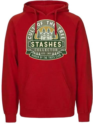 Cult Stashes Collector Crest - alan, video game, video games, gaming, gamer, control, american nightmare, night springs, deer fest, oh deer diner, coffee thermos, bright, falls - Fairtrade Hoodie