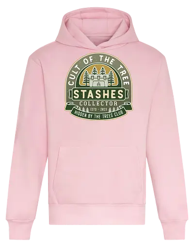 Cult Stashes Collector Crest - alan, video game, video games, gaming, gamer, control, american nightmare, night springs, deer fest, oh deer diner, coffee thermos, bright, falls - Heavyweight Hoodie