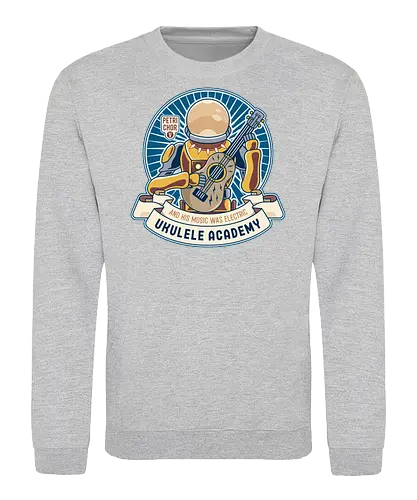 Space Ancient Ukulele Academy - ukulele, monsters, space, providence, indie game, gaming, video games, gamer, roguelike - Sweatshirt