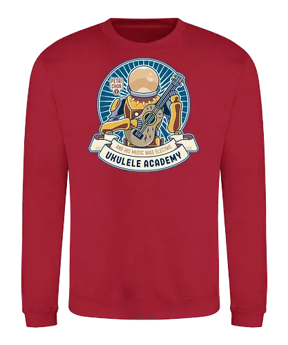 Space Ancient Ukulele Academy - ukulele, monsters, space, providence, indie game, gaming, video games, gamer, roguelike - Sweatshirt