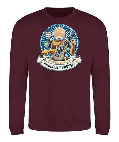 Space Ancient Ukulele Academy - ukulele, monsters, space, providence, indie game, gaming, video games, gamer, roguelike - Sweatshirt