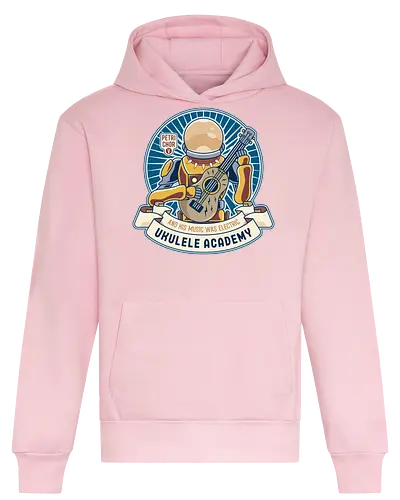 Space Ancient Ukulele Academy - ukulele, monsters, space, providence, indie game, gaming, video games, gamer, roguelike - Heavyweight Hoodie