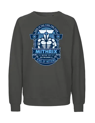 Cyclopian Humanoid Emblem - ukulele, monsters, space, providence, indie game, gaming, video games, gamer, roguelike - Fairtrade Sweatshirt