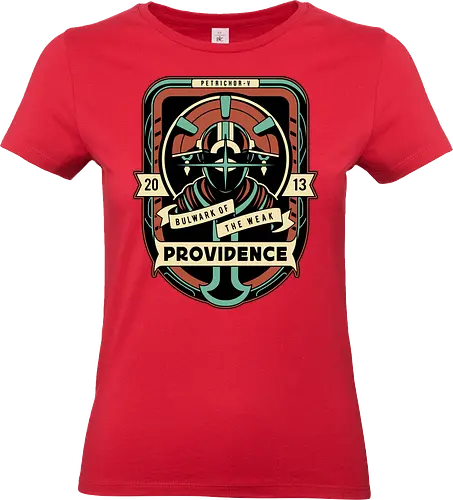 Twin God Crest - ukulele, monsters, space, providence, indie game, gaming, video games, gamer, roguelike, roguelite - Standard T-Shirt (Women)