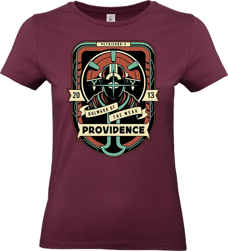 Twin God Crest - ukulele, monsters, space, providence, indie game, gaming, video games, gamer, roguelike, roguelite - Standard T-Shirt (Women)