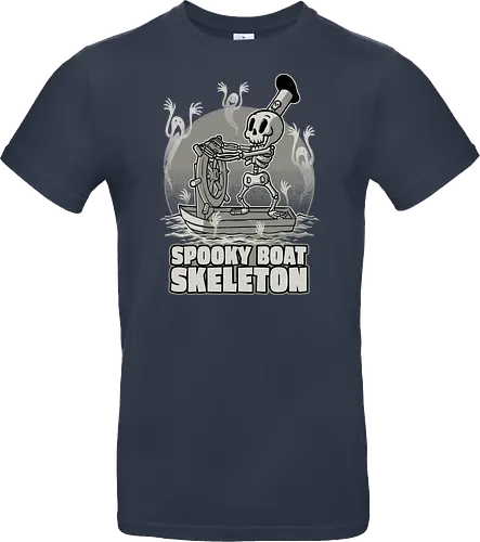 Spooky Boat Skeleton