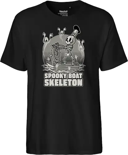 Spooky Boat Skeleton