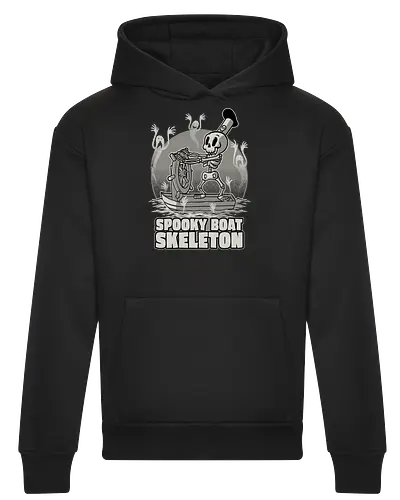 Spooky Boat Skeleton