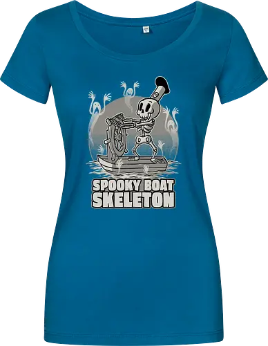 Spooky Boat Skeleton