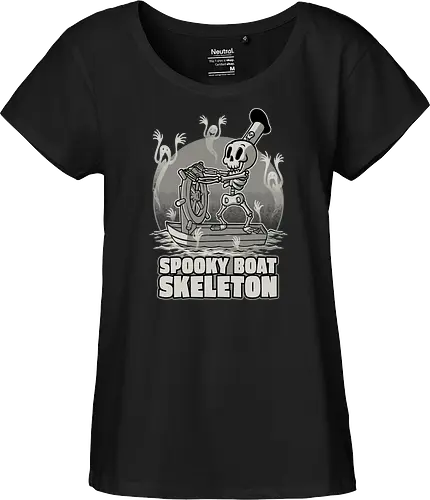 Spooky Boat Skeleton