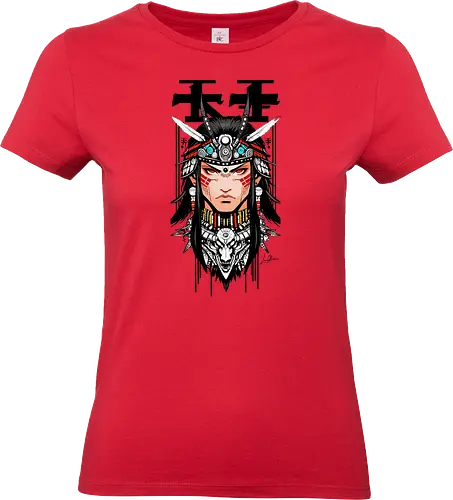 Japanese girl set - Sonnenuntergang, großartig, Japan, Mädchen, indisch, lm2kone, cool, neueste, Popart, Pop Art, japanisch, amerikanisch, futuristisch, Kanji, Frau, ästhetisch - Standard T-Shirt (Women)