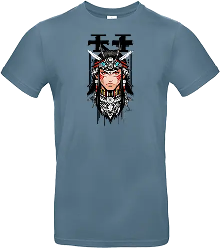 Japanese girl set - Sonnenuntergang, großartig, Japan, Mädchen, indisch, lm2kone, cool, neueste, Popart, Pop Art, japanisch, amerikanisch, futuristisch, Kanji, Frau, ästhetisch - Standard T-Shirt