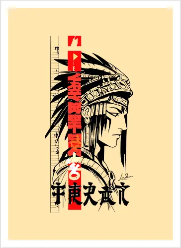 Indisches Kanji-Stammessymbol
