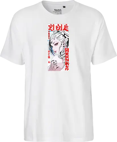 Japanisches Mädchenplakat