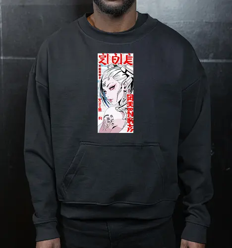 Japanisches Mädchenplakat