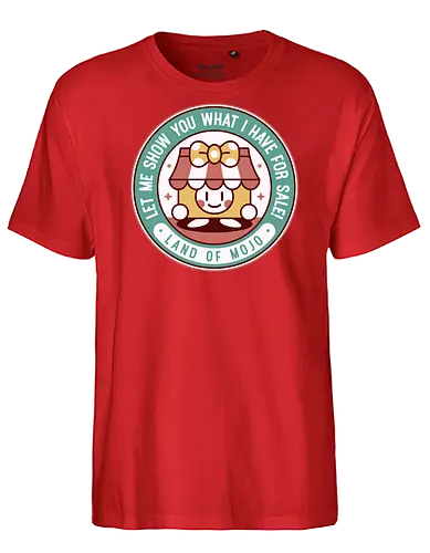 Marina Story Book Shopkeeper - thrash, storybook, honey badger, indie game, video game, gamer, gaming, adventure, magic - Fairtrade T-Shirt